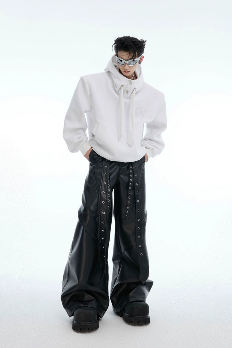 Pearl Accent Padded Hoodie