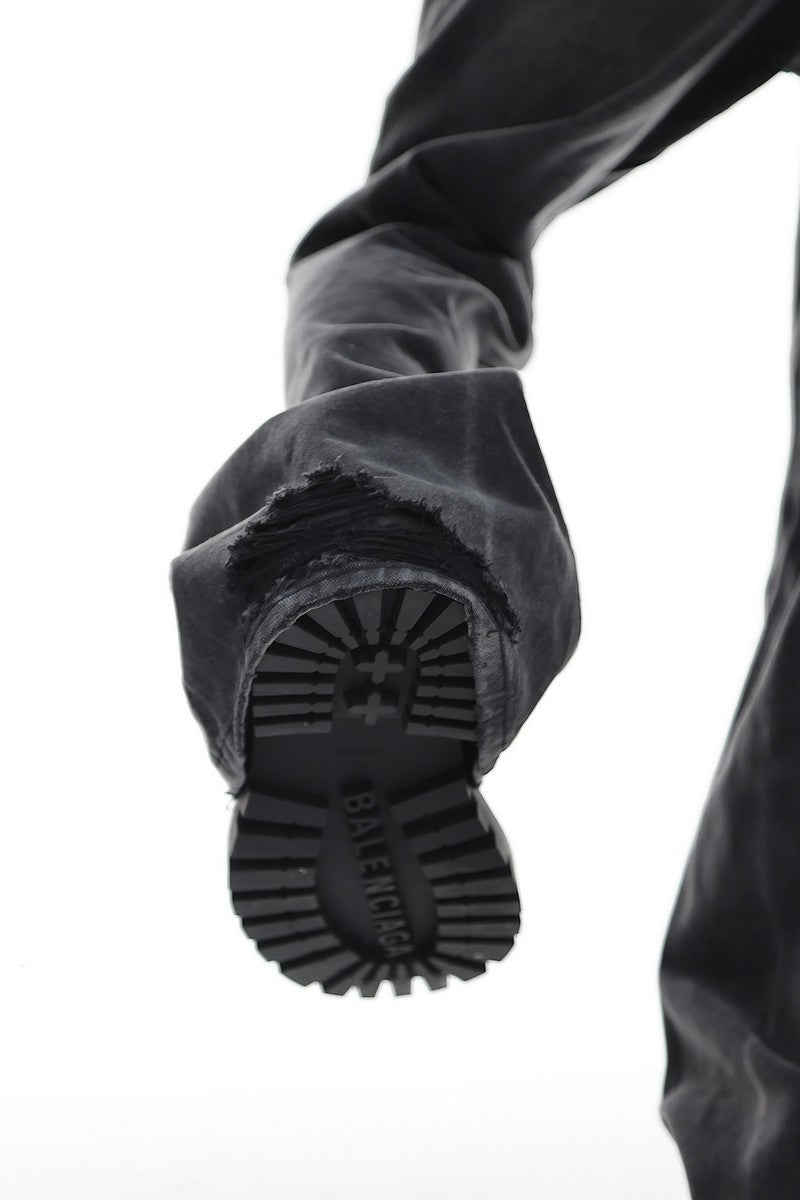 Gradient Flared Denim