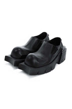 Chunky Devil Horn Derby Shoes