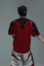 Burnout Rhinestone Cotton Tee