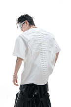 Spine Pleated Heavyweight Tee
