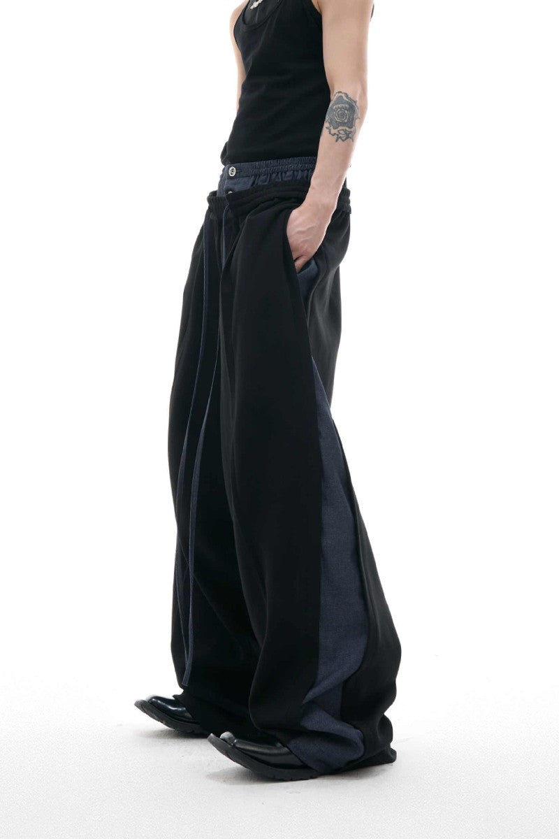 Panel Sweatpants Panel Design Sweatpants – Argue Culture