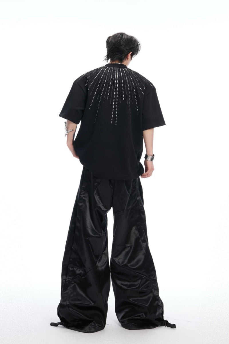 Allover Rhinestone Graphic Tee