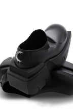 Chunky Devil Horn Derby Shoes