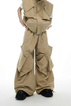 Drawstring Cargo Pants