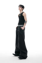 Tailored Straight Leg Trousers