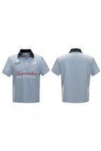 Embroidered Sequin Polo Shirt