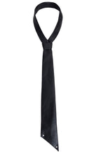 Cracked Leather Tie