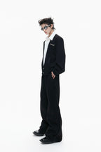 Layered Pleated Trousers