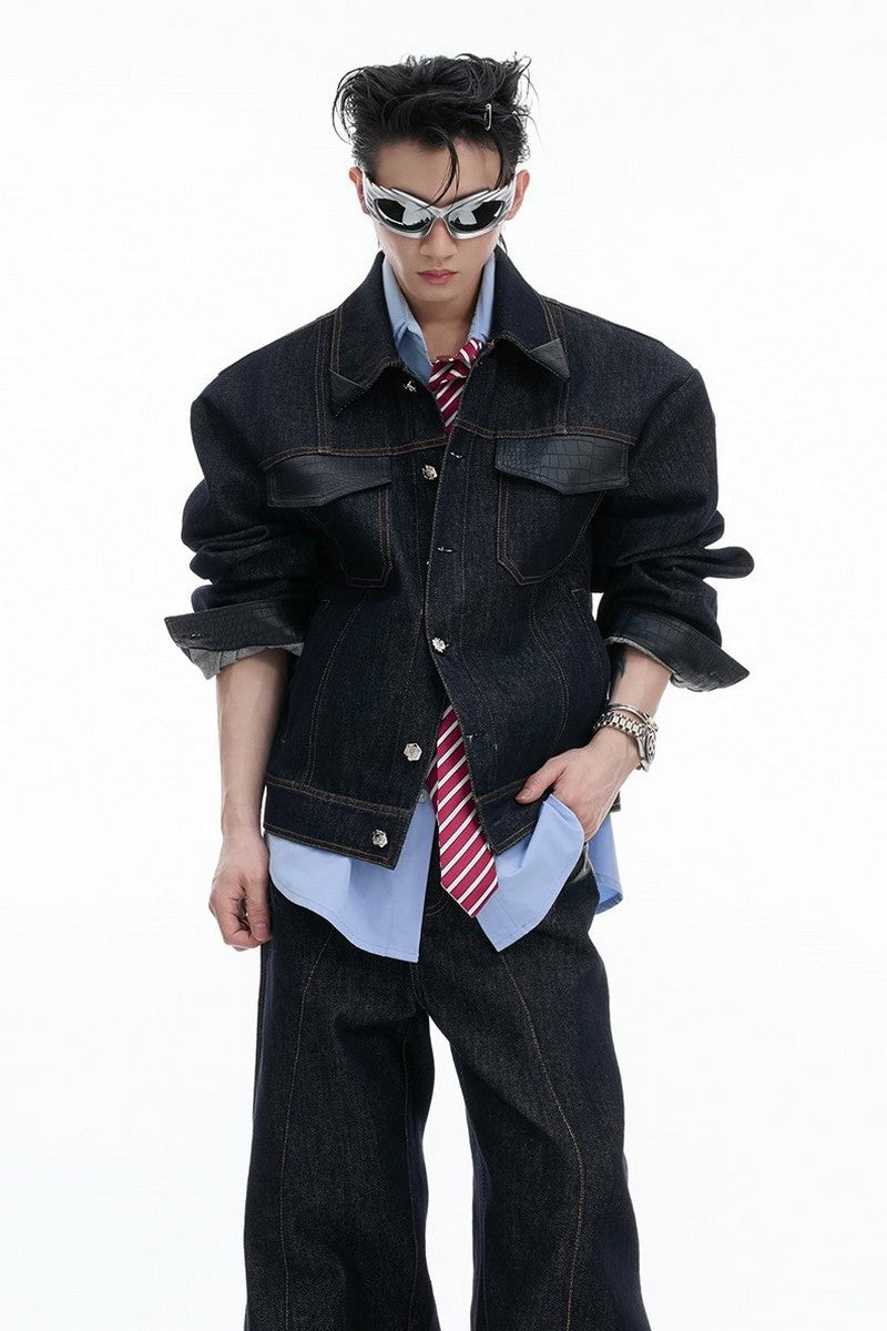 パンツ Argue Culture - spine washed denim Distressed Washed Jeans – Argue Culture