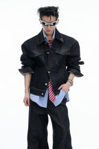 Croc Patch Denim Jacket