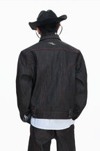 Okayama Raw Denim Bomber Jacket