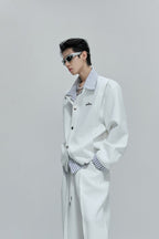 Striped Layered Overshirt