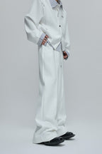 Striped Layered Sweatpants