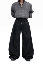 Banana Cut Wide Jeans