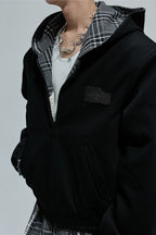 Reversible Houndstooth Pearl Jacket