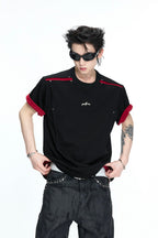 Contrast Crewneck T-Shirt