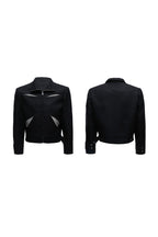 Colorblock Deconstructed Jacket
