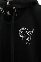 Pearl Accent Padded Hoodie