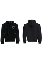 Pearl Accent Padded Hoodie