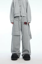 Layered Ribbon Sweatpants