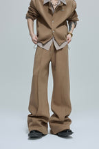 Striped Layered Sweatpants