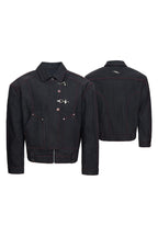Okayama Raw Denim Bomber Jacket