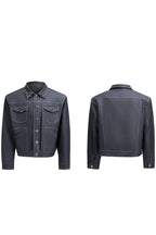 Pin Detail Cropped Jacket