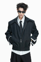 Tencel Layered Shirt Jacket