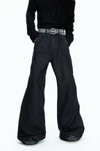 Vintage Washed Flare Jeans