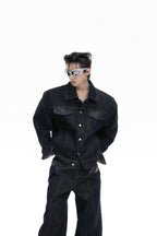 Croc Patch Denim Jacket
