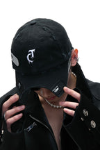 Distressed Vintage Patch Baseball Cap