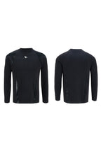 Ribbed Cotton Leather Patch Tee