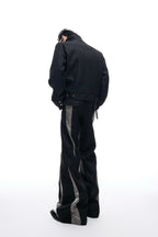 Colorblock Deconstructed Jacket