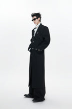 Tailored Split Hem Overcoat