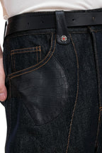 Croc Patch Jeans