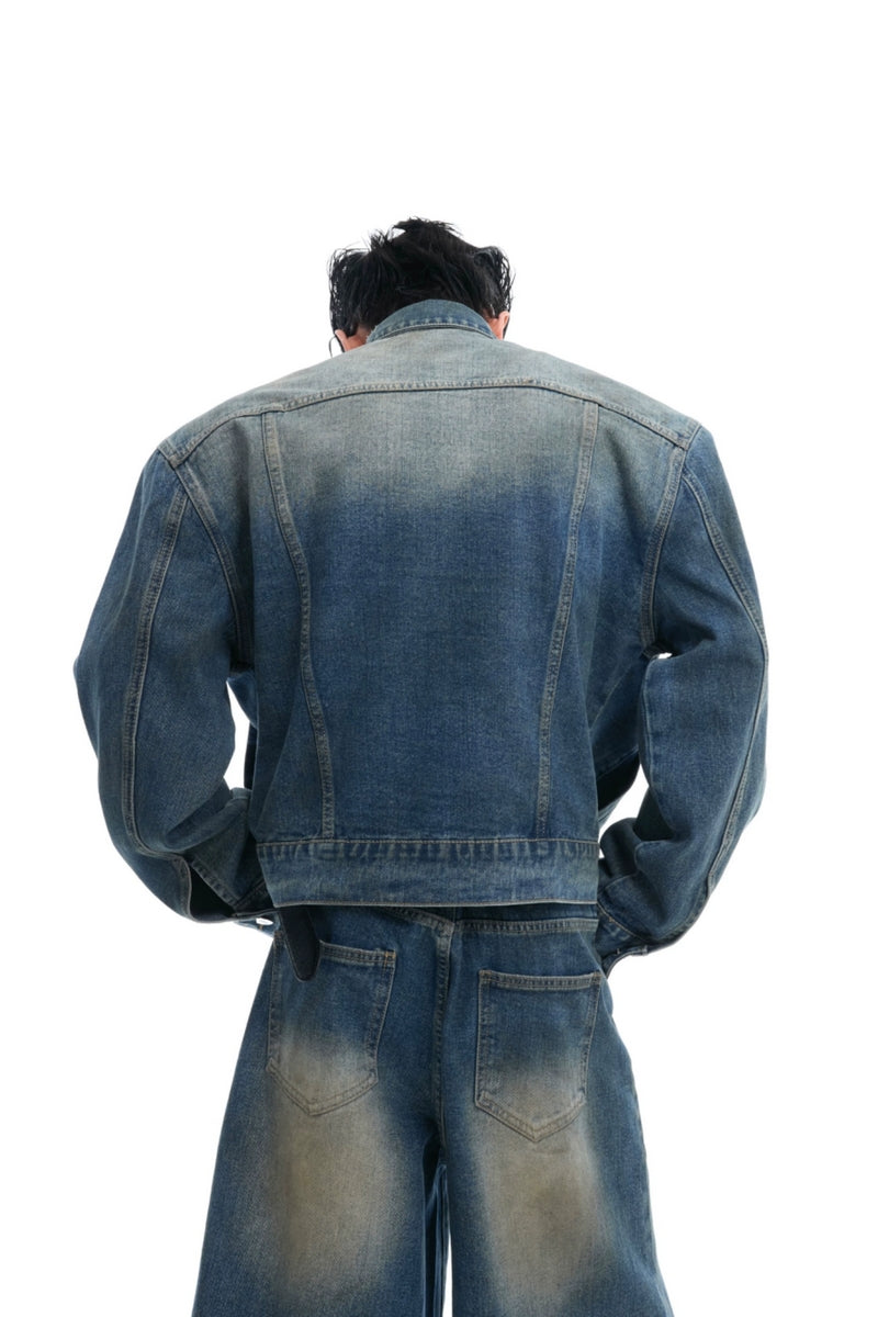 Rhinestone Denim Jacket