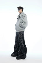 Convertible Cape-Style Zip Hoodie