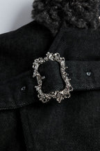 Fur Collar Padded Parka Jacket