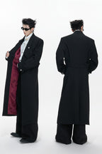 Tailored Split Hem Overcoat