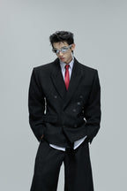 Waffle Textured Pearl Blazer