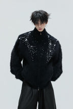 Pearl Fleece Knit Cardigan