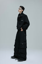 Minimalist Zip Utility Sweatpants