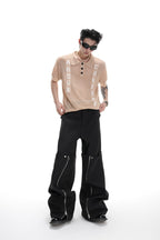 Jacquard Knit Polo