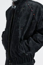 Reversible Fur Heavy Puffer Jacket