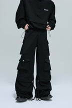 Minimalist Zip Utility Sweatpants