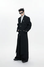 Tailored Split Hem Overcoat