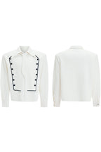 Double Breasted Woven Shirt Jacket