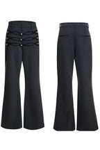 Napoleon Striped Flared Trousers