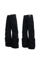 Deconstructed Washed Stacked Jeans